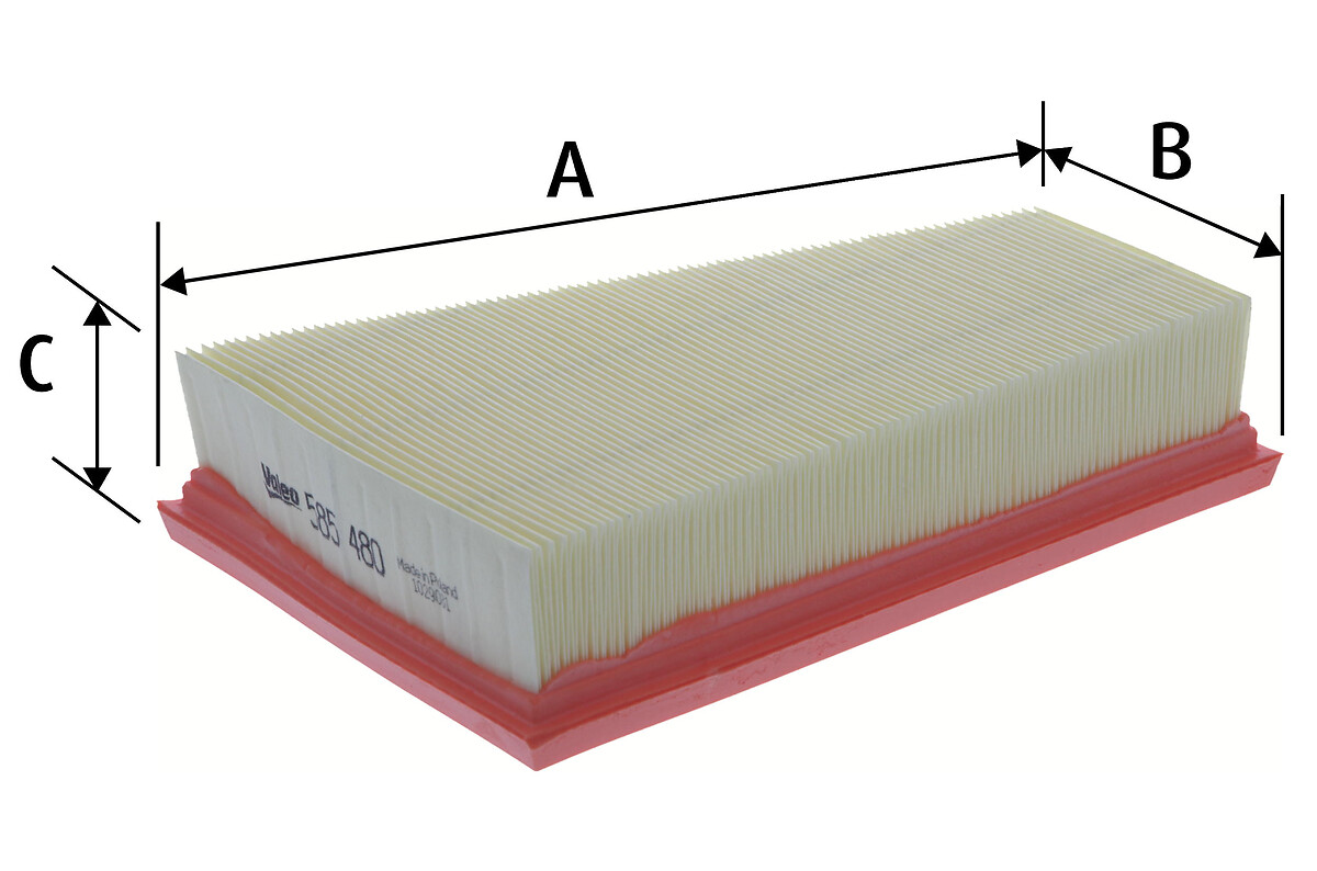 Filtro aria - 585480 VALEO
